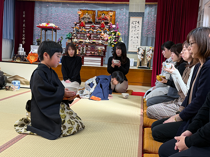 令和6年度 2月 <ruby>涅槃会<rt>ねはんえ</rt></ruby>お茶会