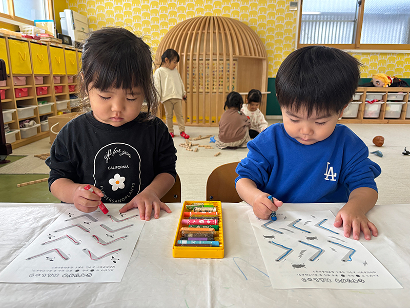 令和6年度 2月 こあら組・うさぎ組・ぱんだ組「こんなことできるようになったよ!」